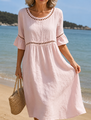 Hélène™ Tummy-Flattering Long Dress