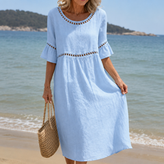 Hélène™ Tummy-Flattering Long Dress
