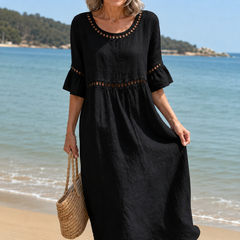 Hélène™ Tummy-Flattering Long Dress