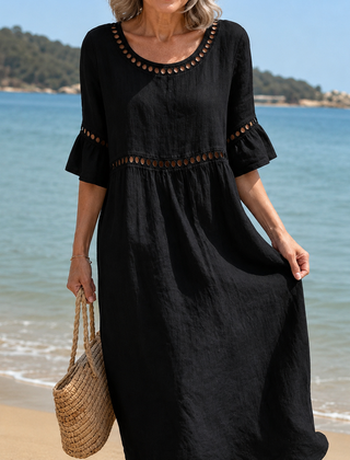 Hélène™ Tummy-Flattering Long Dress