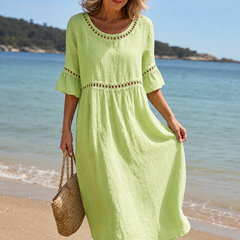 Hélène™ Tummy-Flattering Long Dress