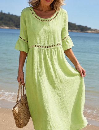 Hélène™ Tummy-Flattering Long Dress