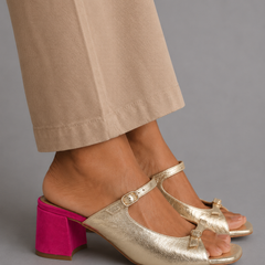 Haisley | Vintage Heeled Sandals