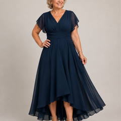 Yasmin™ V-Neck A-Line Dress