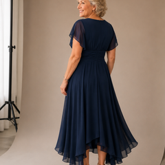 Yasmin™ V-Neck A-Line Dress