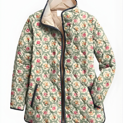 DIOR™ | Quilted Jacket with Vintage Floral Print