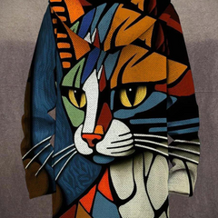 Brielle™ - Luxurious Art-Inspired Zip-Up Hoodie