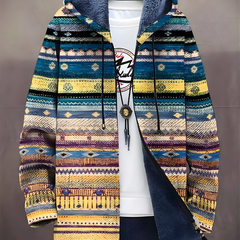 Kayden™ - Luxurious Art-Inspired Zip-Up Hoodie