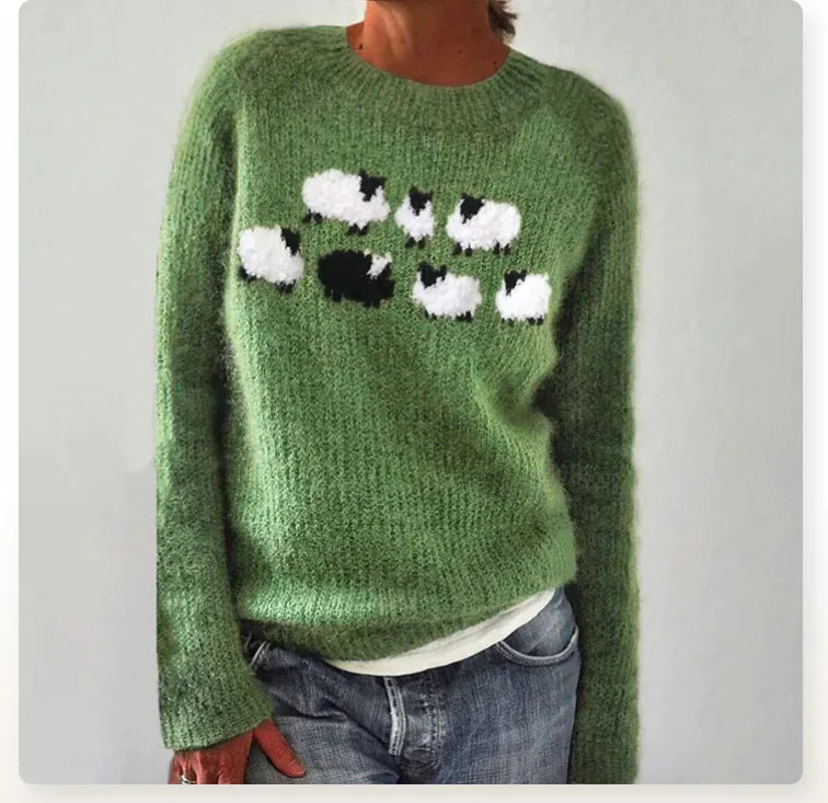 Blythe™ - Women's Retro Knitted Sweater