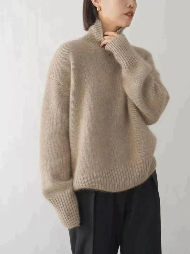 Lilian - Wool Turtleneck Sweater