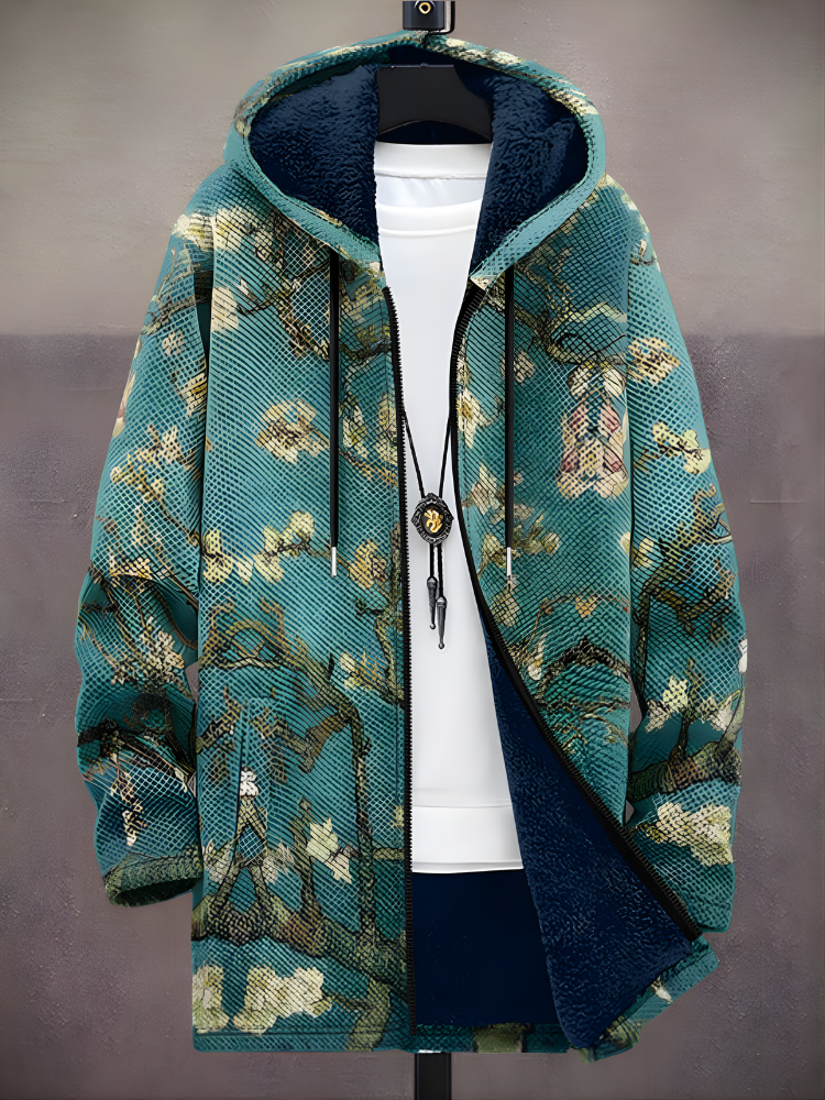 Molly™ - Luxurious Art-Inspired Zip-Up Hoodie