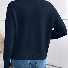 Quinn™ Elegant Lace Detail Jumper