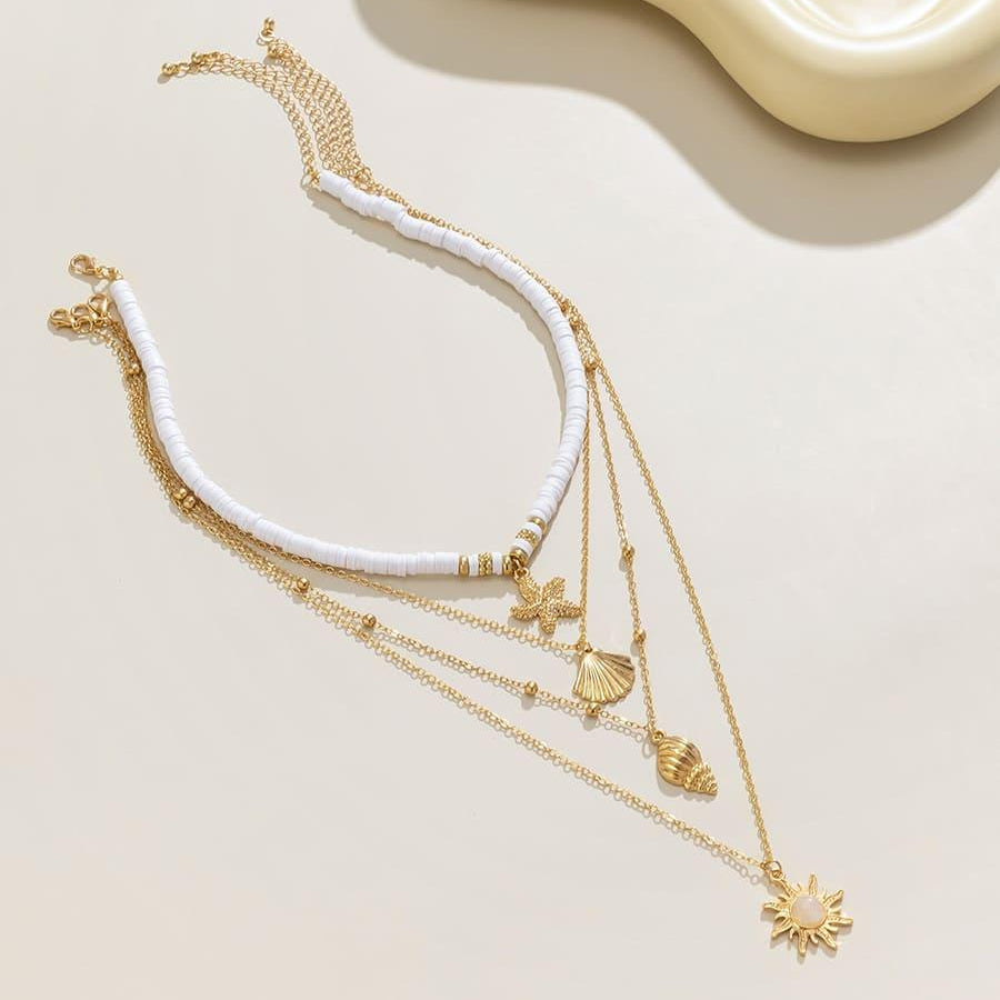Jean™ Gold Jewellery Set