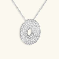 Bubble Initial Necklace