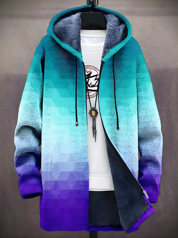 Piper™ - Luxurious Art-Inspired Zip-Up Hoodie