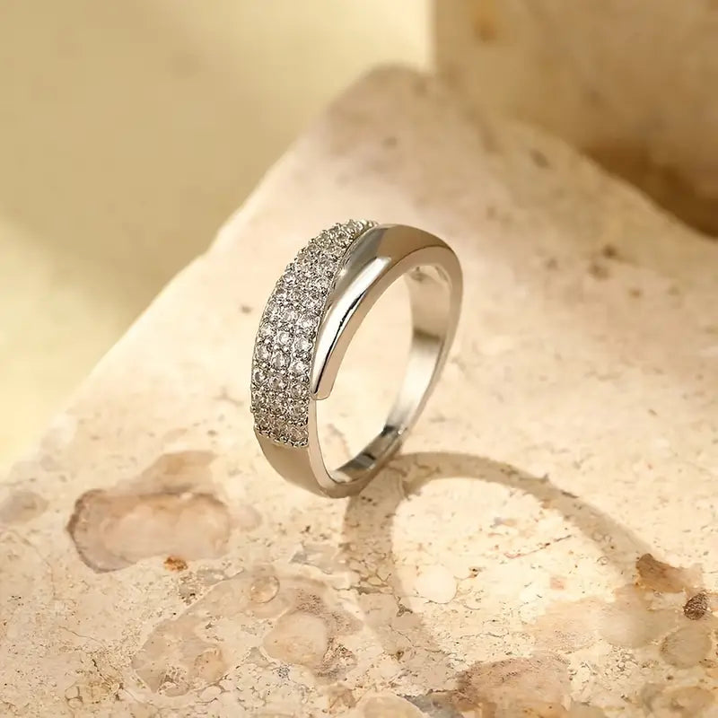 Elegant Gold Ring | Symbol of Strength, Hope & Solidarity