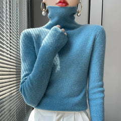 Lenie - Casual Turtleneck Sweater