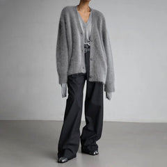 Eliza - Comfortable Fur Cardigan