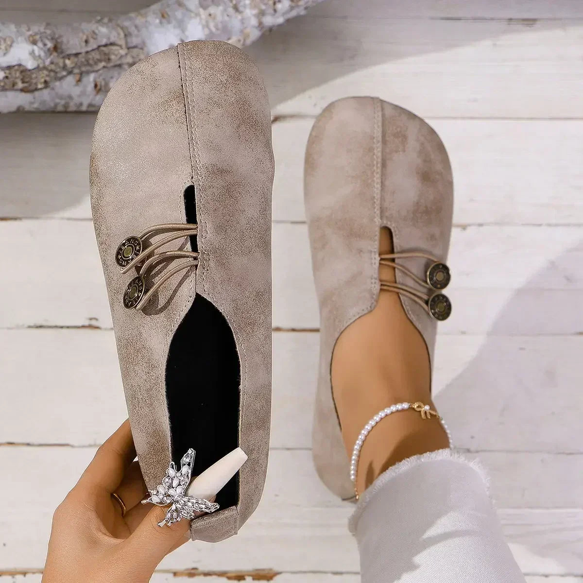 Charlee™ | Soft Suede Women's Orthopedic Loafers