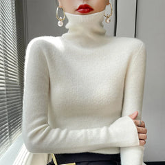 Lenie - Casual Turtleneck Sweater