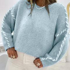 Nina - Warm Knitted Sweater