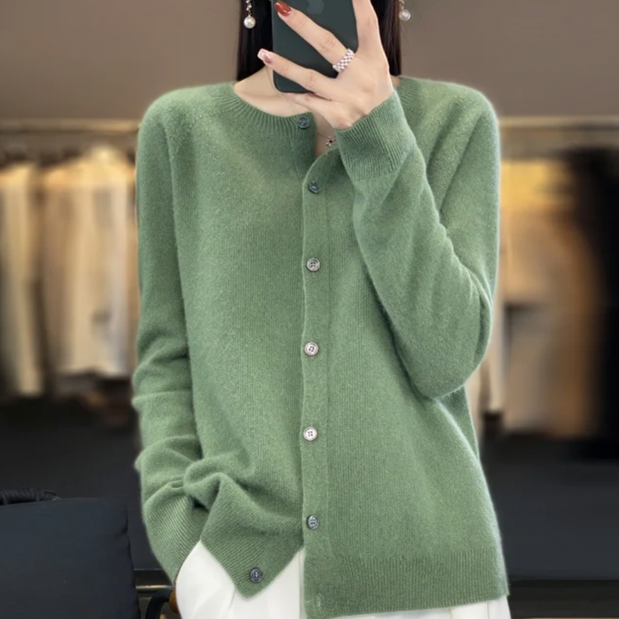Aliyah™ - Merino Wool Cardigan