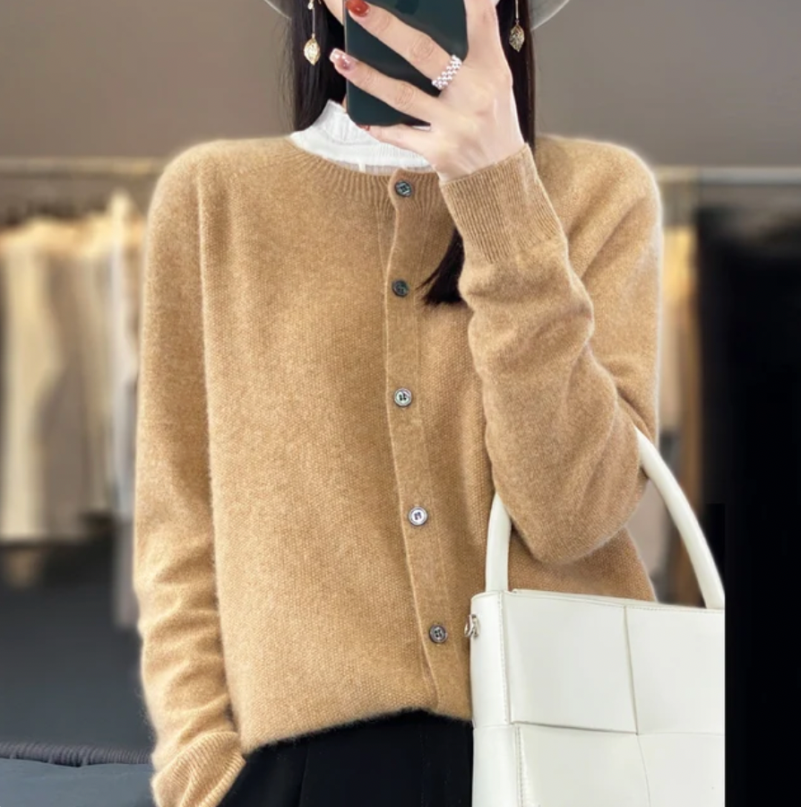 Aliyah™ - Merino Wool Cardigan