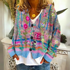 Charlotte™ - Floral Cardigan