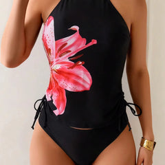 Esme | Plus Size Tropical Tankini Set