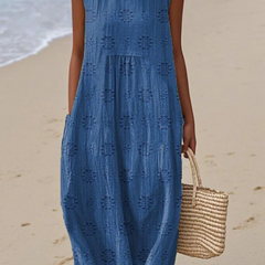 Sara™ Patterned Midi Dress