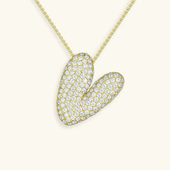 Bubble Initial Necklace