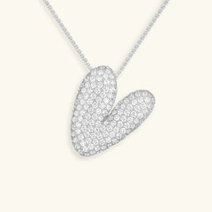 Bubble Initial Necklace