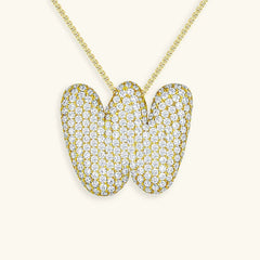 Bubble Initial Necklace
