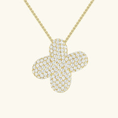 Bubble Initial Necklace
