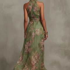 Aurora™ Floral Chiffon Maxi Dress