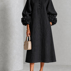 Delphine™ Floral Button-Down Midi Dress