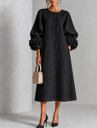 Delphine™ Floral Button-Down Midi Dress