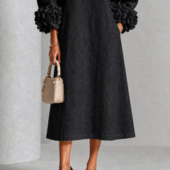Delphine™ Floral Button-Down Midi Dress