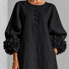 Delphine™ Floral Button-Down Midi Dress
