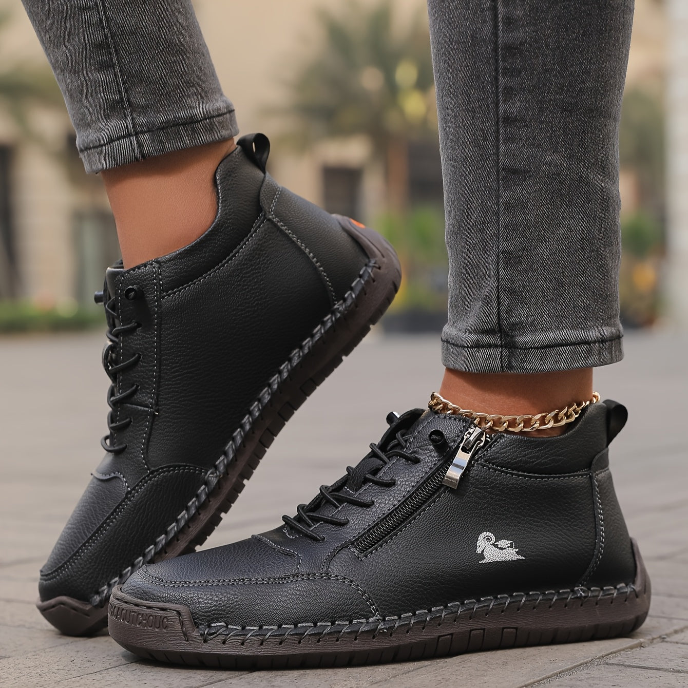 Madison™ | Orthopedic Zip Comfort Sneakers
