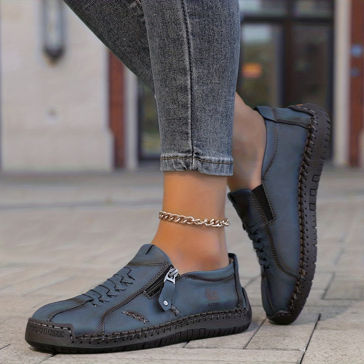 Millie™ | Elegant Zip Comfort Sneakers