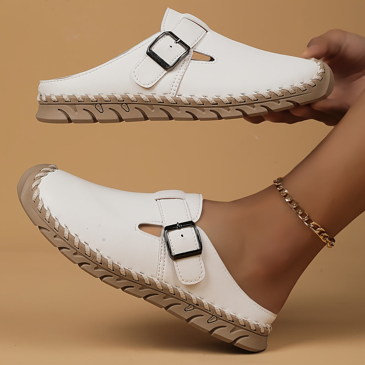 Mila™ | Buckle Comfort Clogs