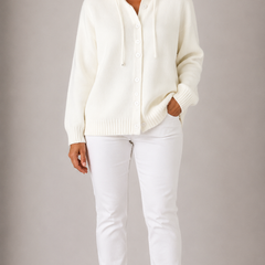 Bella Cozy Hooded Knit Cardigan
