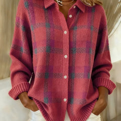 Salome™ Cloud-Soft Plaid Button-Up