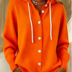 Bella Cozy Hooded Knit Cardigan