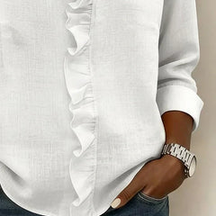Lottie™ Ruffle V-Neck Blouse