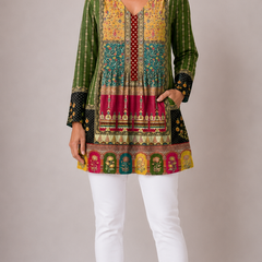 Melody | Long Blouse with V-Neck
