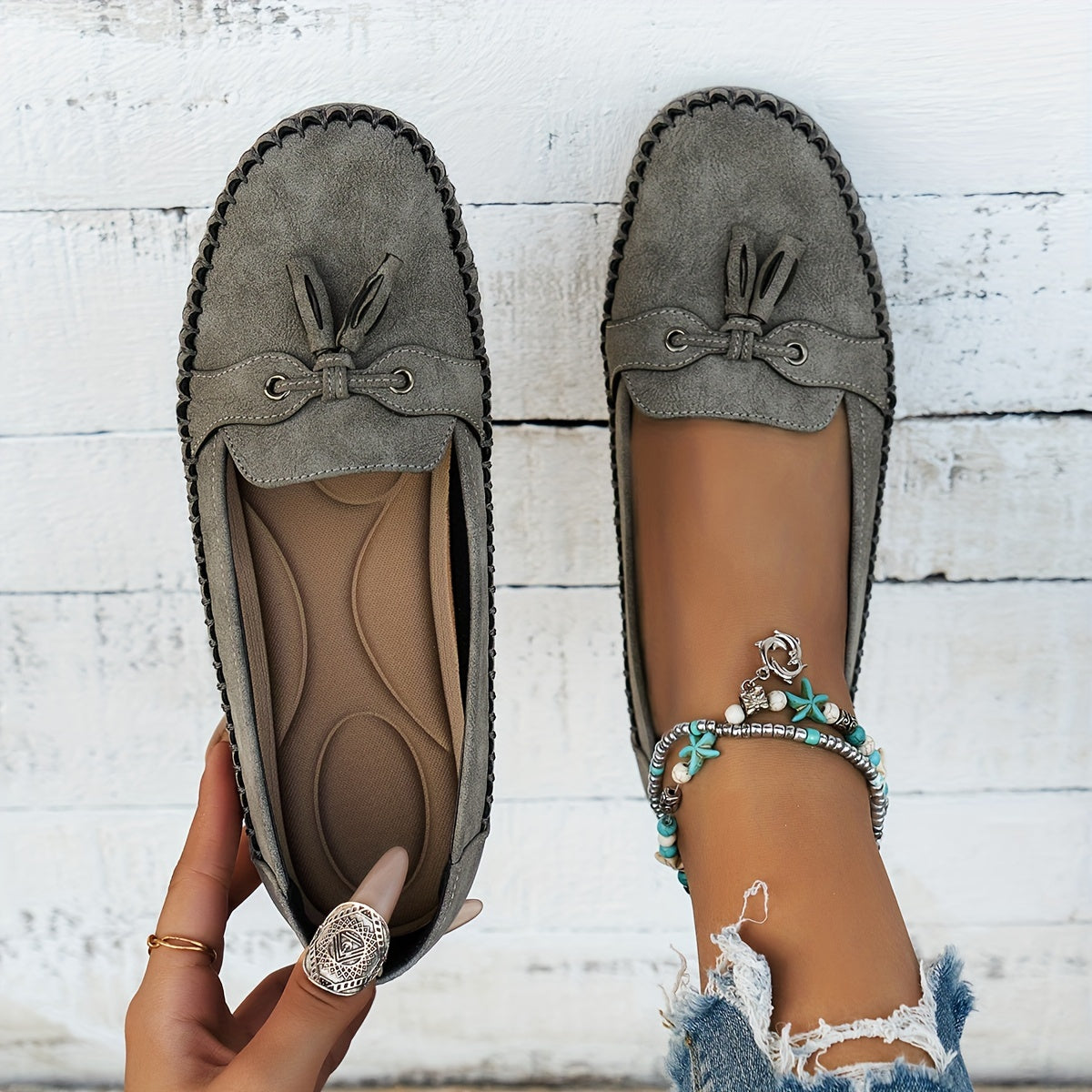 Eloise™ | Classic Tassel Loafers