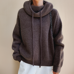 Lotte - Cowl Neck Hoodie