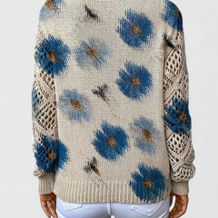 Kaiti™ - Elegant Floral Sweater